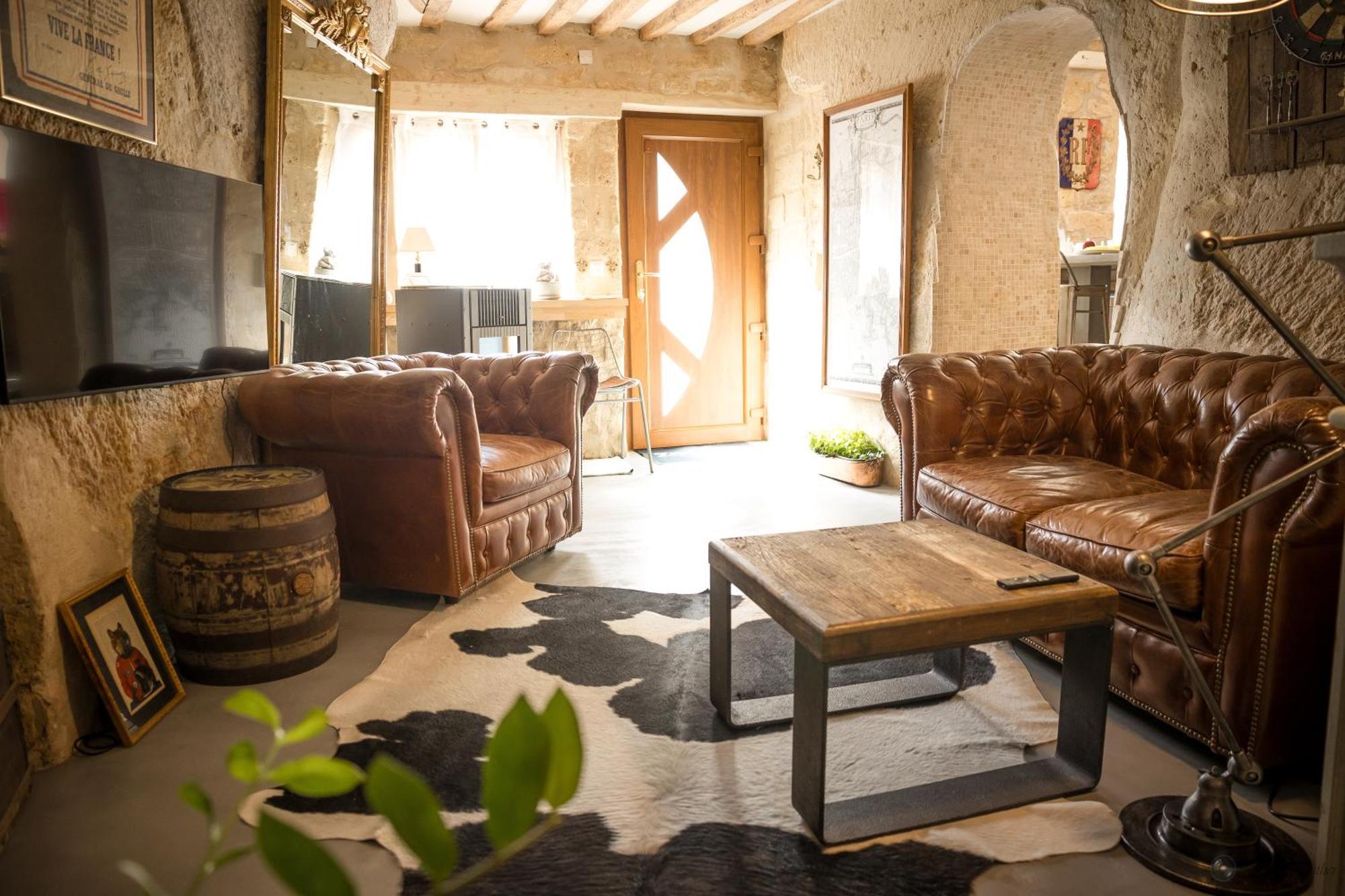 Appartamento Chez Millouz - Triplex Semi-Troglodyte Pontoise Esterno foto