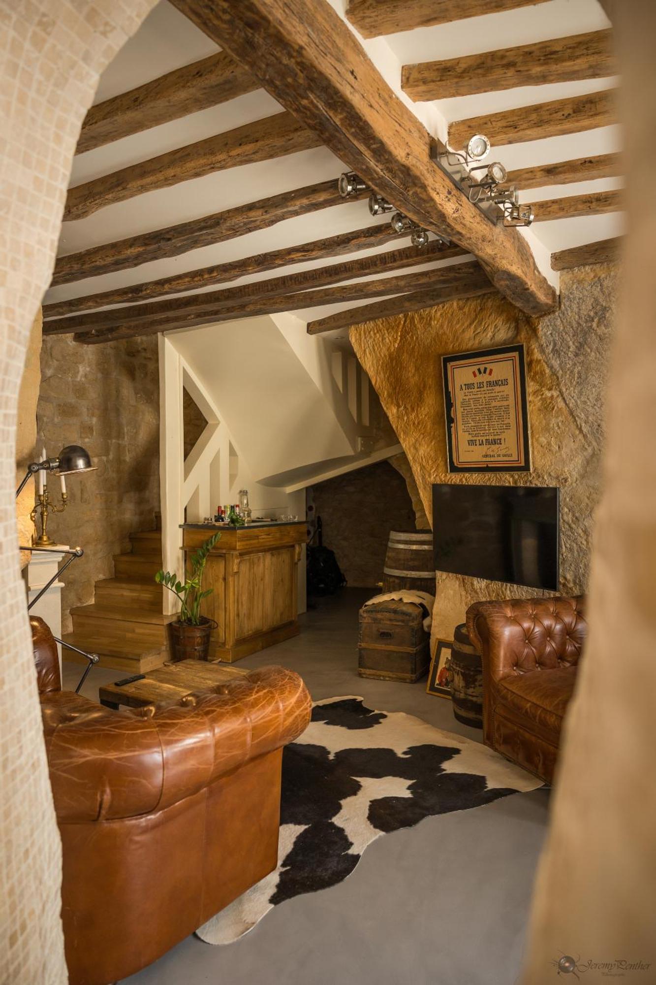 Appartamento Chez Millouz - Triplex Semi-Troglodyte Pontoise Esterno foto